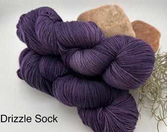 Jackmanii Hand Dyed Yarn - Choose your base and weight