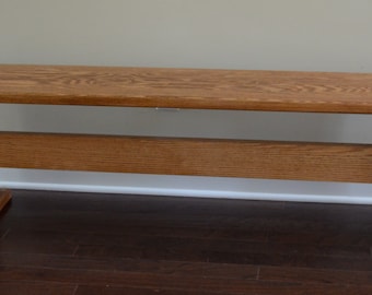 Custom Oak Benches