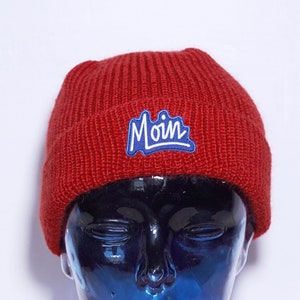 MOIN - Virgin wool hat with patch