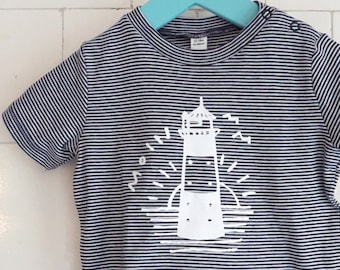 LÜTTN LIGHTHOUSE - maritime baby shirt