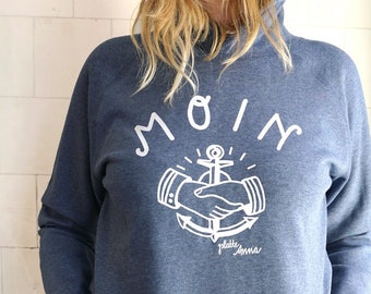 MOIN - maritime hoodie made from organic cotton