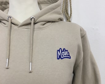 MOIN - maritime hoodie - beige - Fairtrade and organic cotton