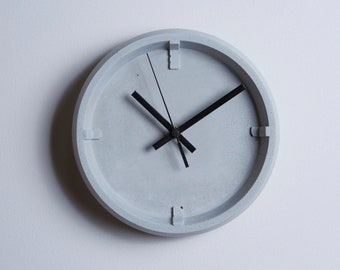 Index clock grey