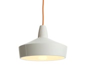 Full Spun Ceramic Pendant Light Shade