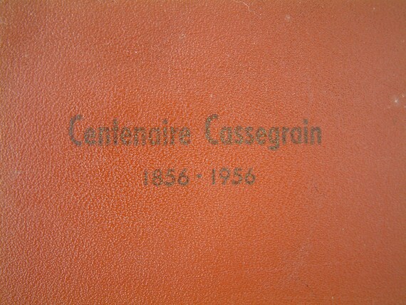 French vintage genuine leather briefcase schoolba… - image 5