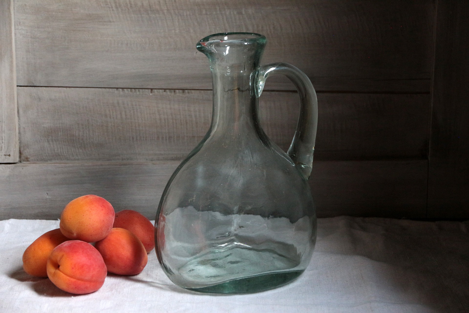Grand carafe ou pichet en cristal de Baccarat - En vente sur France | broc a eau vintage