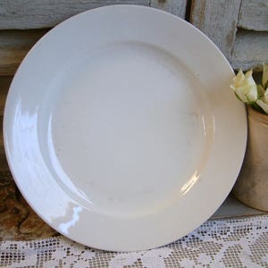 Piatto da portata in porcellana francese antica, stile ristorante (11,6 pollici)