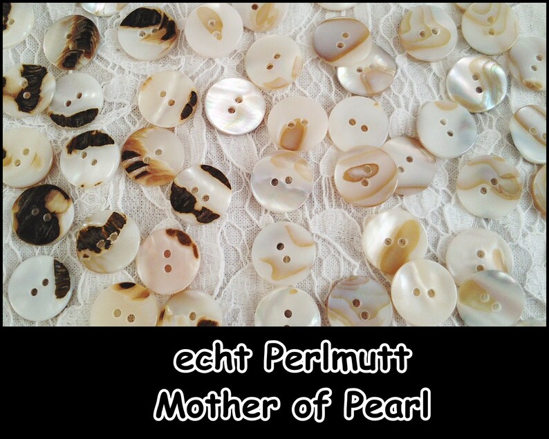 Mother-of-pearl buttons, mother mother-of-pearl, mother-of-pearl, button, button, shell, nature, casual, 5-15b image 1