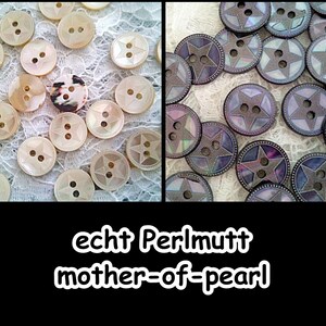 Mother-of-pearl heads, mother-of-pearl, mother-of-pearl button, mother-of-pearl, button, button, shell, natural, casual, 5-22 image 1