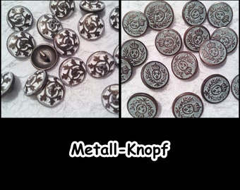 Metal Buttons, Button, Antique, Medieval, Reenactment, LARP, Coat of Arms, Casual, Antiquity, Military, Costume, Uniform, Casual, 5-256+337