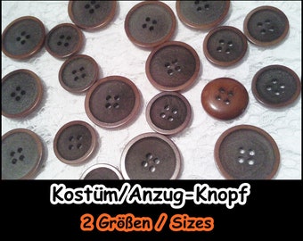 Kostüm-Knöpfe,Knopf, Kostüm, Jacke, Hosenanzug, Tasche, Schmuck, Weste, Accessoires, Casual, 5-288a+b