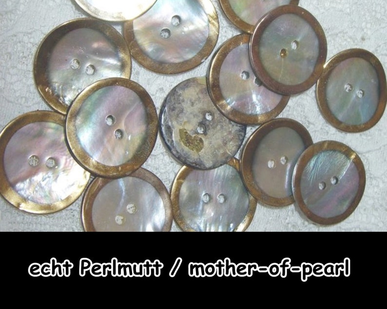 Mother-of-pearl buttons, mother-of-pearl, mother-of-pearl, button, button, shell, nature, casual, 5-07 image 1