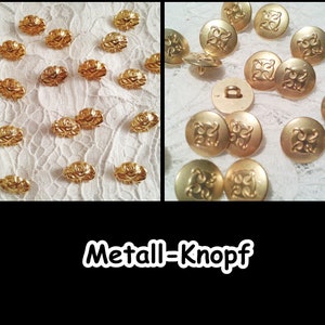 Metall-Knöpfe,Knopf,Antik,Mittelalter,Reenactment,LARP,Wappen,Ritter,Altertum,Historisch,Militär,Tracht,Uniform,Casual,Sport,Jean 5-257258 Bild 1