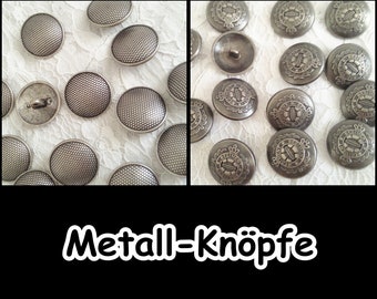 Metal buttons, button, antique, medieval, reenactment, LARP, coats of arms, knights, historical, military, costume, uniform, casual, 5-332 + 334