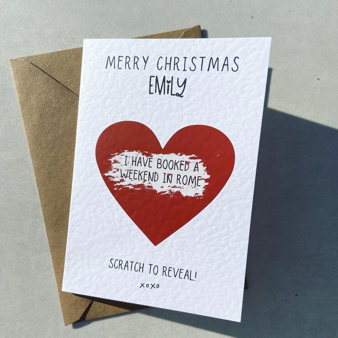 Christmas Card Surprise 