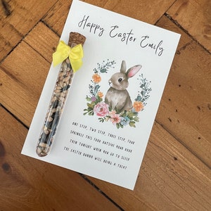 Personalised Easter Bunny Food, Easter Basket Fillers, Easter Gift Ideas
