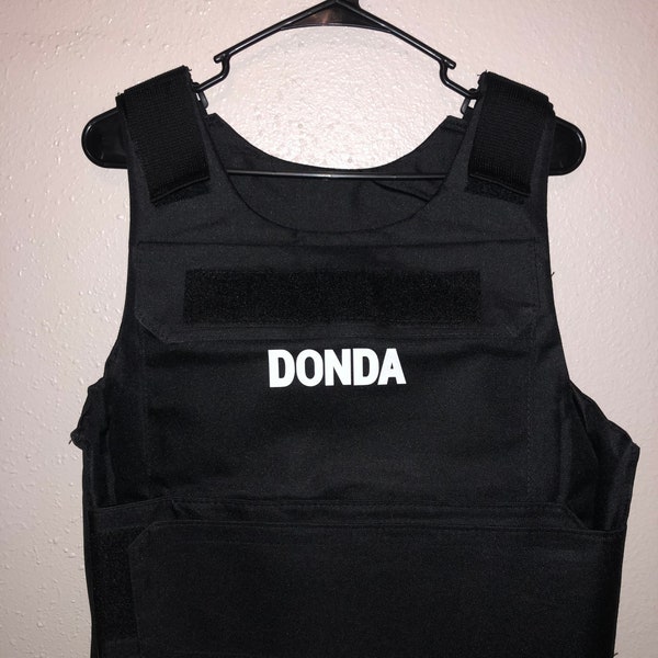 Donda Vest Kanye West Listening Party Mercedez Benz Bulletproof Halloween Costume