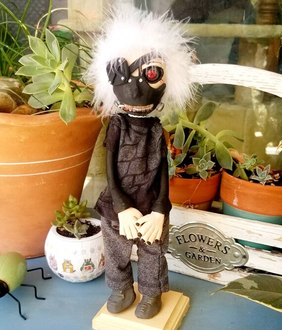 Ken Kaneki Tokyo Ghoul Doll Etsy Ken Kaneki Tokyo Ghoul Doll Etsy