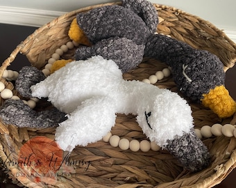Avery the Sleepy Goose No Sew PDF | Avery the Sleepy Duck PDF | Avery the Sleepy Swan PDF | Digital Crochet Pattern | Digital Download