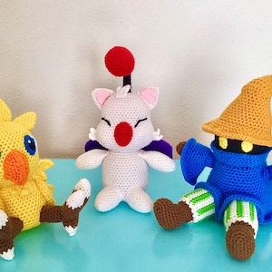 Fantasy creatures crochet pattern bundle of a baby chicken, koala creature and magician amigurumi pattern photo tutorial Digital Download