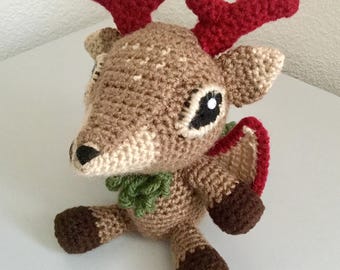 Kirin der Rentier-Drache Amigurumi Häkelanleitung – Chibi Forest Fabelwesen Download