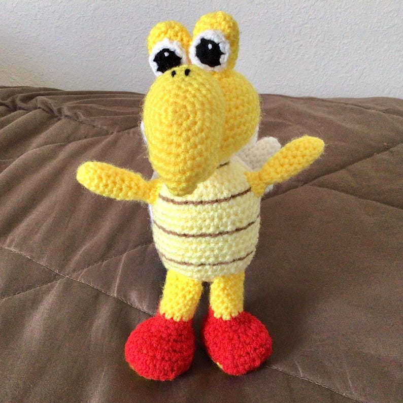 Derpy the Turtle Amigurumi Pattern, Crochet Tortoise With Wings, Animal ...