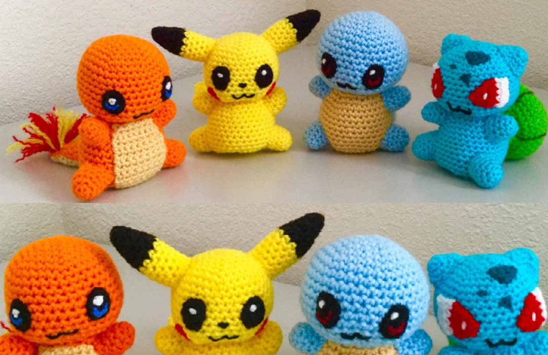 Pokemon Crochet Kit : Kit includes materials to make Pikachu and