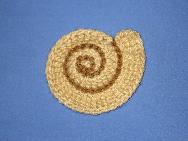 Crochet Beach Applique Pattern Set - Sea Shell, Clam and Starfish PDF ...