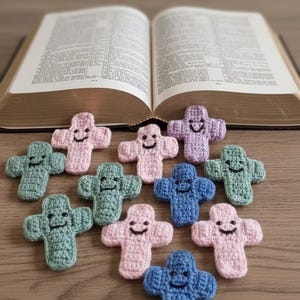 Prayer pal cross crochet pattern