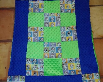Toy Story Forky Blanket: Cotton Quilted Minky Blanket (28"x38")