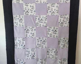 Disney Stitch quilt adult xl  ready to ship! Can add name for free