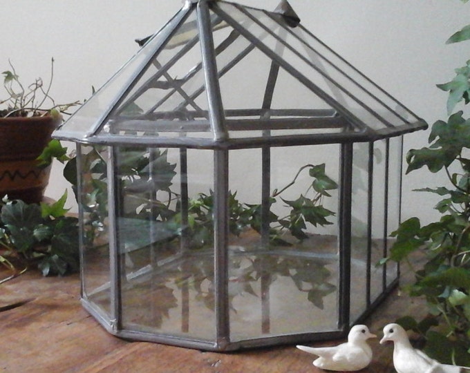 Unique GREENHOUSE Stained Glass...victorian Glass Etsy