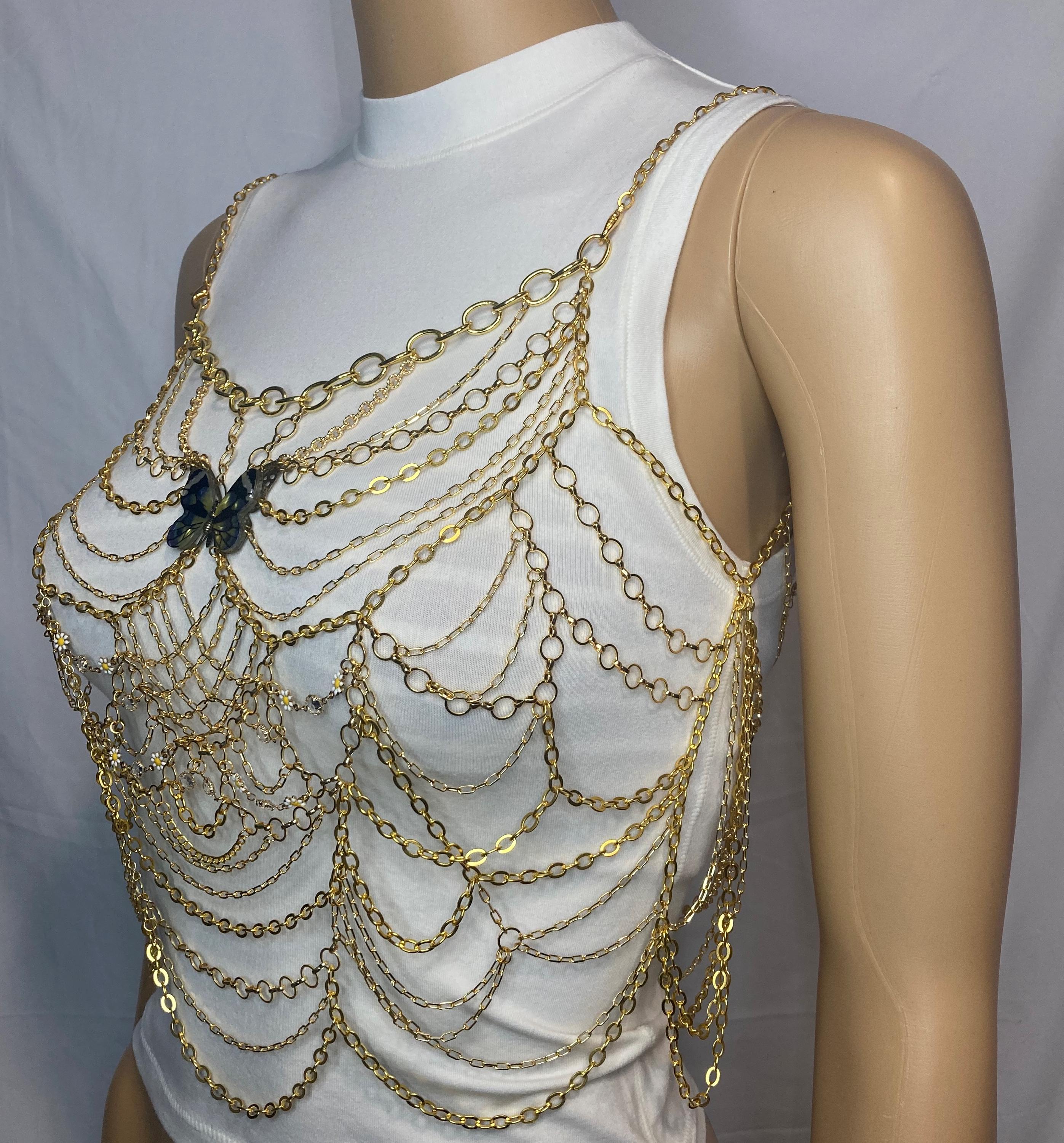 Body Chain Tank Top - Etsy