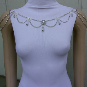 Aangepaste Bruiloft Bruids schouder ketting