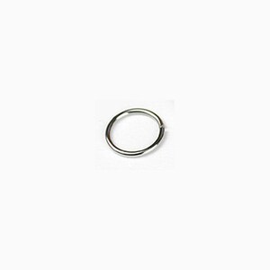 20g Stainless Steel in 6mm, 7mm, 8mm or 10mm Nose or Ear Hoop Seamless Endless Continuous