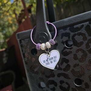 Purse Charm - Tote Charm - Bogg Bag Charm - Bag Accessories