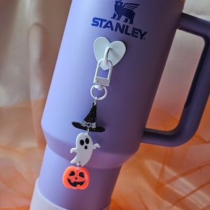 Stanley Cup Halloween Charm with Holder - Yeti Cup Charms - Hydro Flask