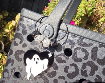 Halloween Ghost Bag Charm – Kawaii Bogg Bag Purse Decoration