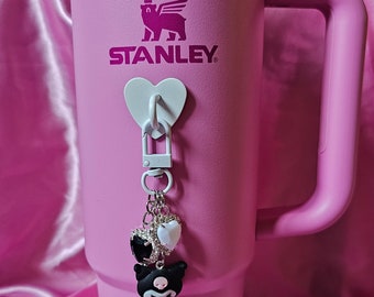 Stanley Cup Charm with Holder - Stanley Cup Accessories - Yeti Cup Charms - Hydro Flask