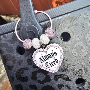 Purse Charm - Tote Charm - Bogg Bag Charm - Bag Accessories
