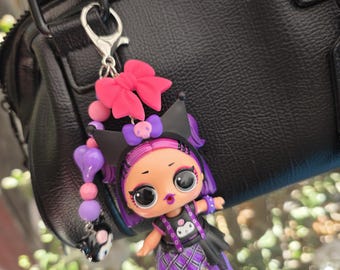 Dolly Purse Charm - Kawaii -Babydoll Charm