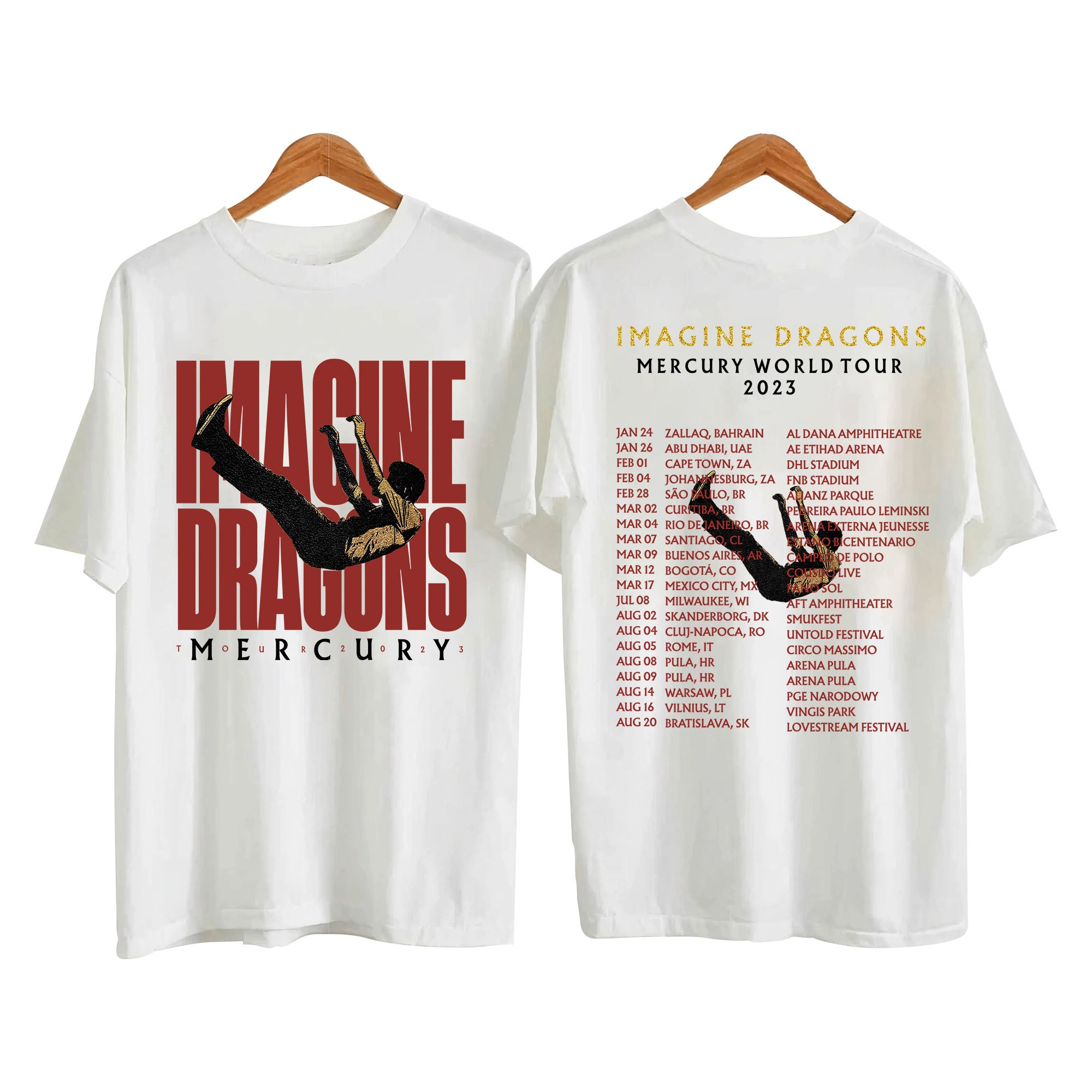 2023 Imagine Dragon Mercury World Tour T-Shirt, Imagine Dragon T-Shirt