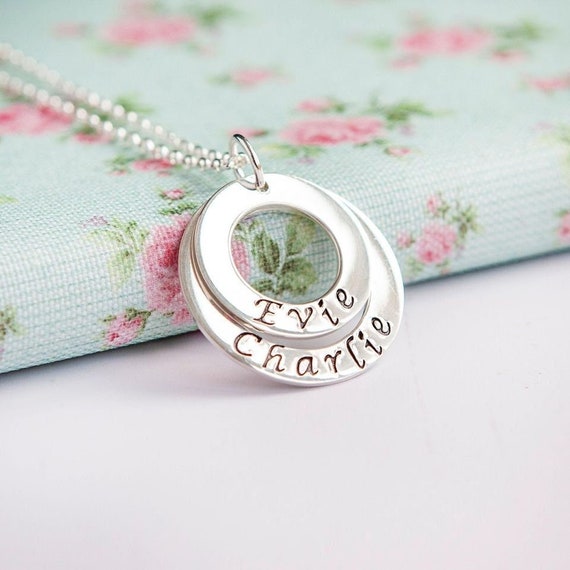 Child Name Necklace Birthday Gift 