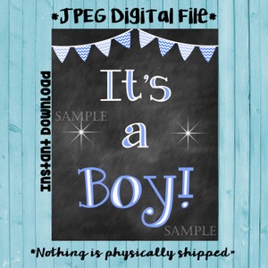 it's another boy announcement