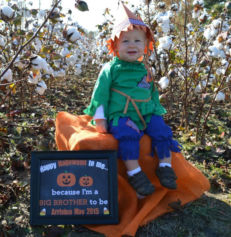 Halloween Pregnancy Reveal // Halloween Pregnancy Announcement Etsy