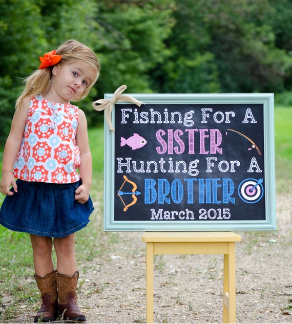 Printable Big Brother Announcement // Pregnancy Reveal // Fishing // Hunting // New Big Brother // Pregnancy Announcement DIGITAL FILE Il_570xn