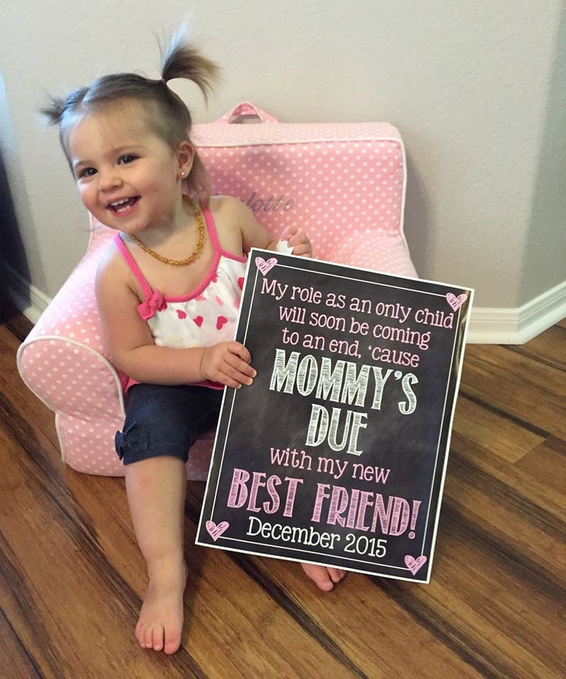 Download Pregnancy Reveal // Pregnancy Announcement // Big Sister // | Etsy