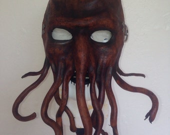 Cthulhu Cultist Mask with Pox