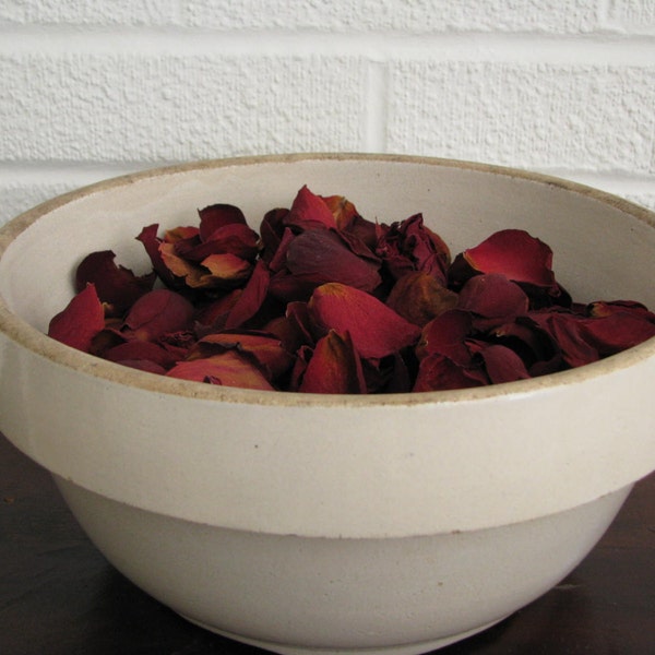 10 Cups of Naturally Air Dried Red Rose Petals