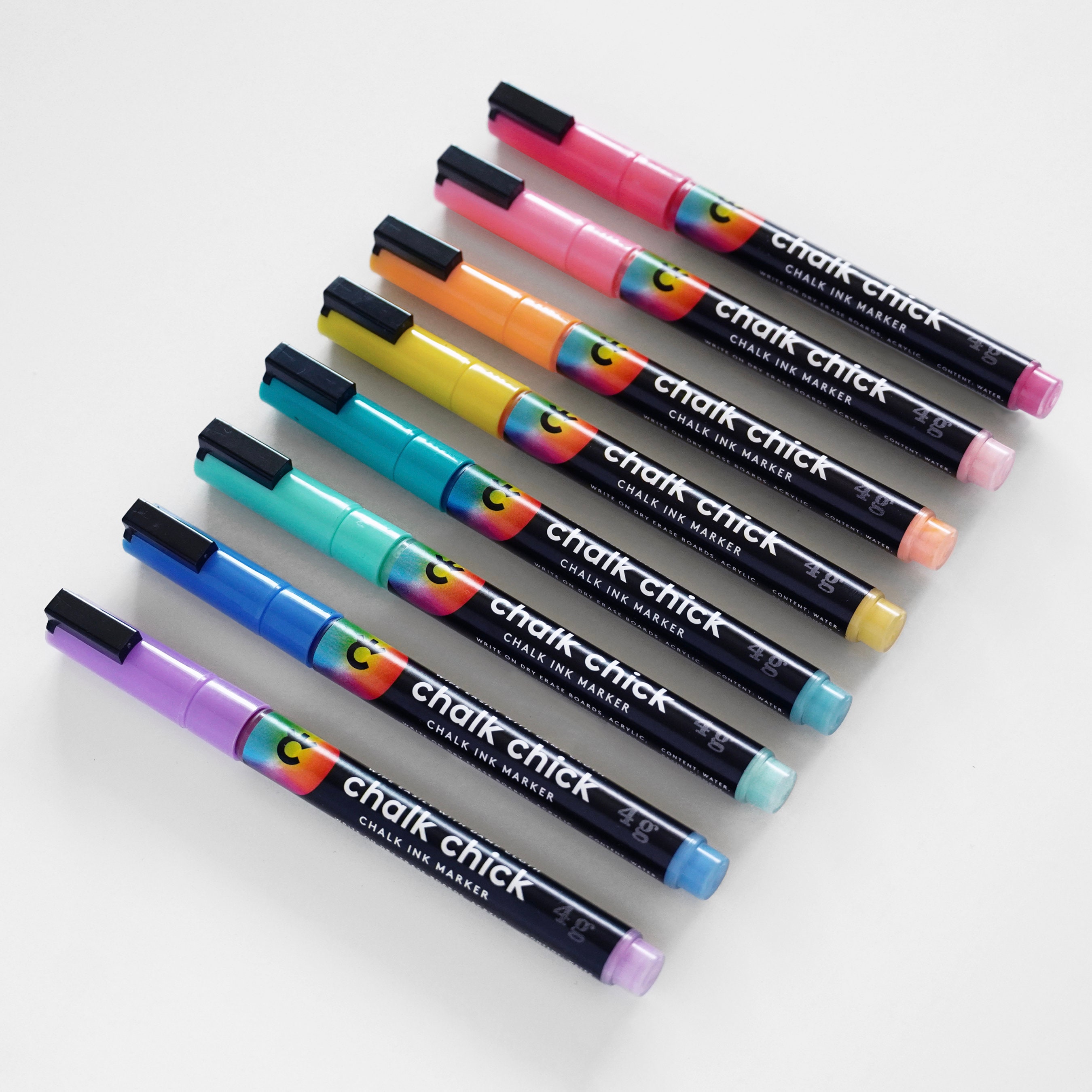 Chalk Markers -Wet Erase Marker Pens - Liquid Chalk Markers For  Chalkboards, Signs, Windows, Blackboard, Glass, Mirrors - Chalkboard  Markers With Reve